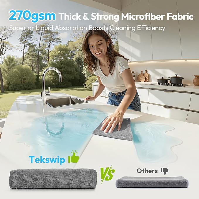Microfiber Towels for Cars, 24 Pack - Image 2