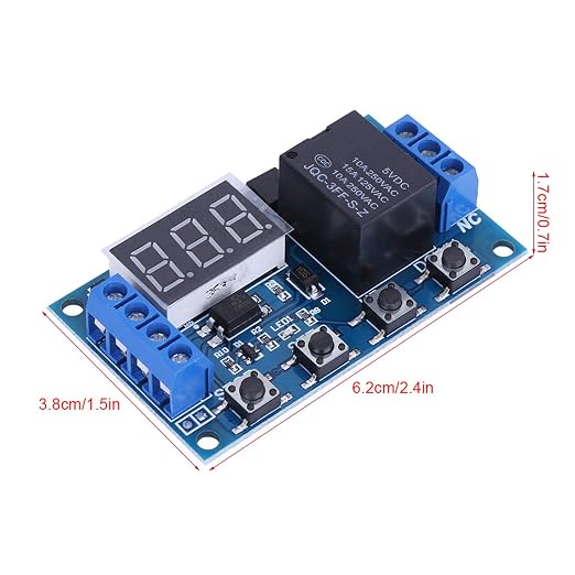 Aramox Digital Timer Relay Switch Module - Image 5