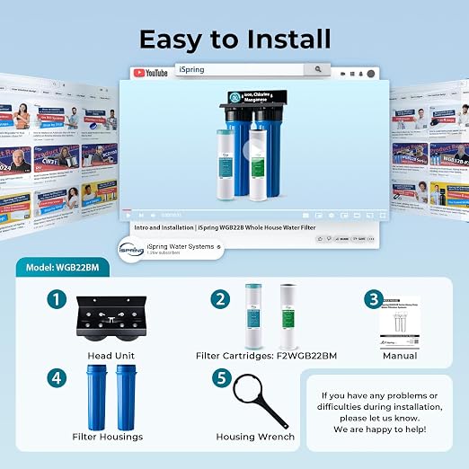 iSpring Iron, Mangaese Whole House Water Filter System Also Eliminates Chlorine - Image 6