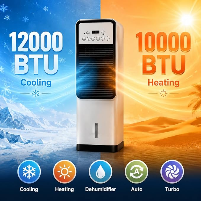 12000 BTU Portable Air Conditioner - Image 2