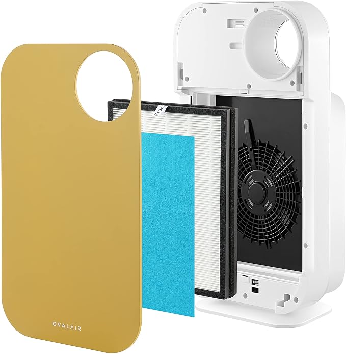 OVAL AIR AIR1000H-COVER Custom Air Purifier Face Cover, 24.4" x 13.7" x 1.38" - Image 6