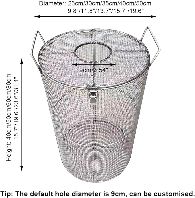 Stainless Steel Pump Filter Cover Water Pump Protective Cover Sump Pump - Image 2