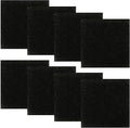 Resinta 8 Pack Activated Carbon Compost Caddy Filters Kitchen Compost Collector by Resinta