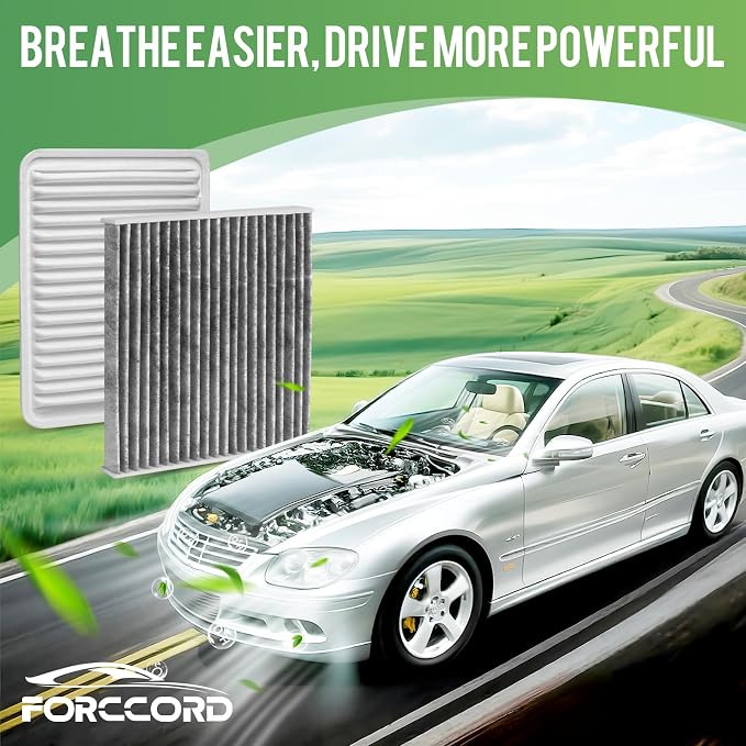 Cabin & Engine Air Filter Fit for 2007-2017 Toyota Camry, 2009-2016 Venza L4 - Image 8