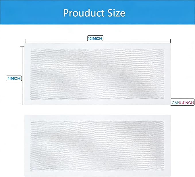 Magnetic Vent Screen Mesh Covers, Floor Vent Covers 6 Pack - Image 3