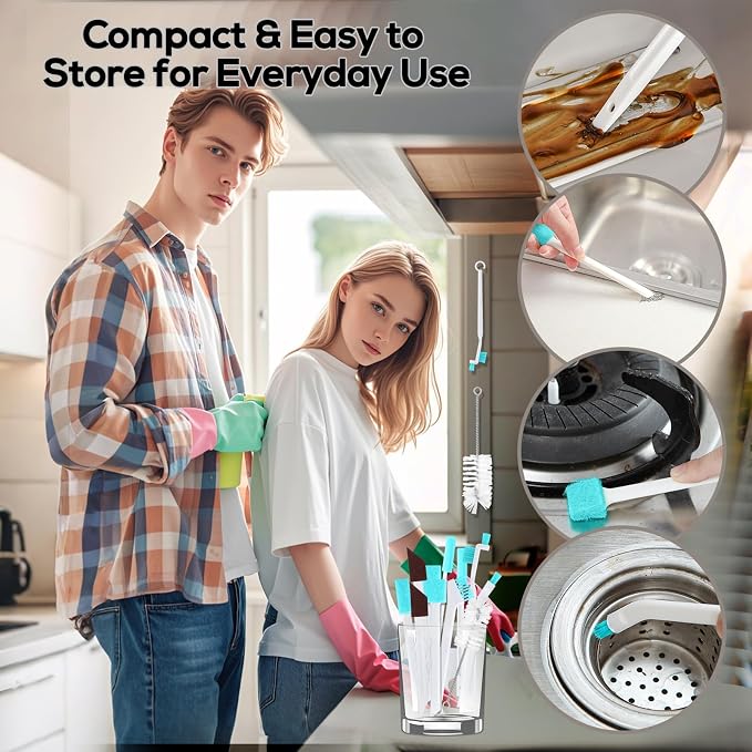 XANGNIER 11 Pcs Humidifier Cleaner Brush Set–Small Detail Cleaning Brushes - Image 6