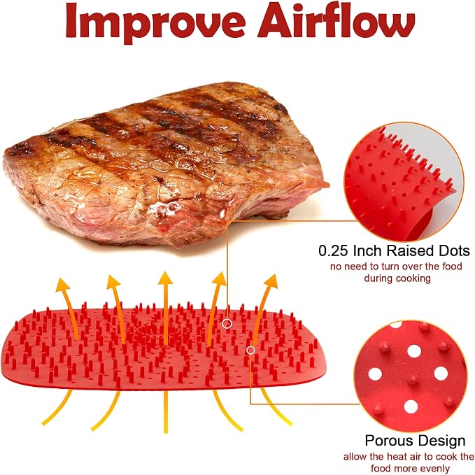 Upgrade Reusable Air Fryer Liners - Image 2