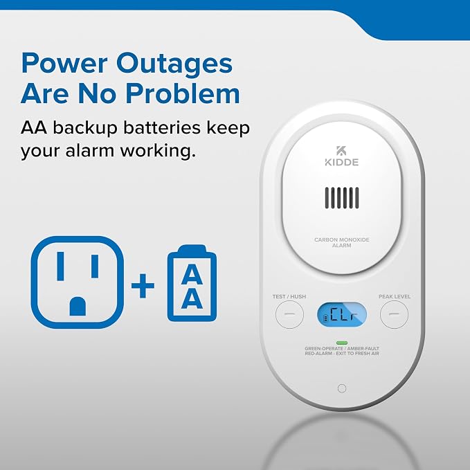Kidde Carbon Monoxide Detector, Plug-in - Image 3
