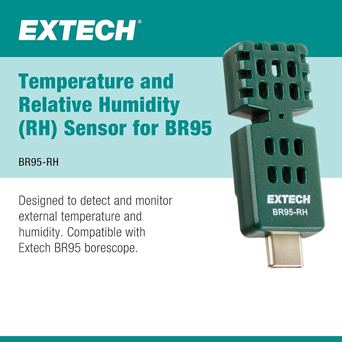 Extech BR95-RH External Temperature and Humidity RH Sensor Accessory - Image 2