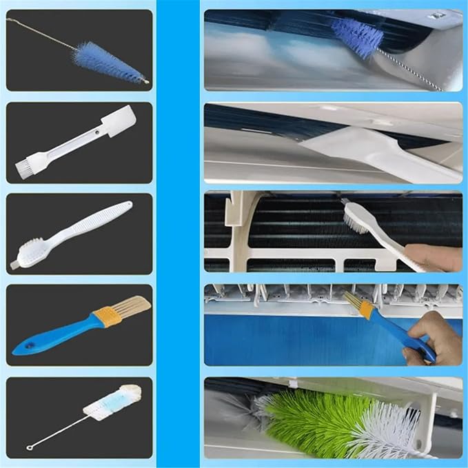 Mini Split Ac Cleaning Kit, Air Conditioner Cleaning Cover Waterproof Air - Image 4