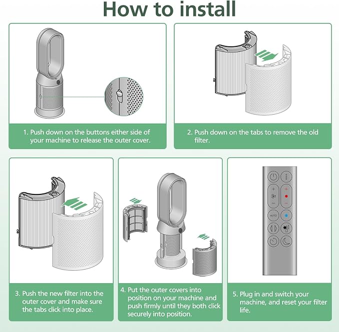 360 Combi Glass HEPA + Carbon Air Purifier Filter Replacement - Image 7