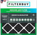 Filterbuy 14x14x1 Air Filter MERV 10 Odor & Allergy Defense by Filterbuy