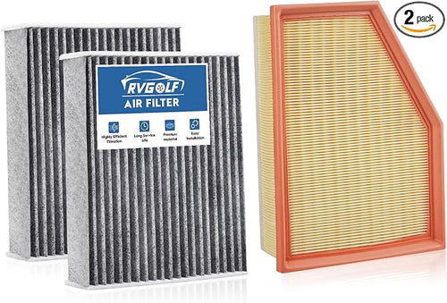1*Engine Air Filter+2*Cabin Air Filters Fit by RVgolf