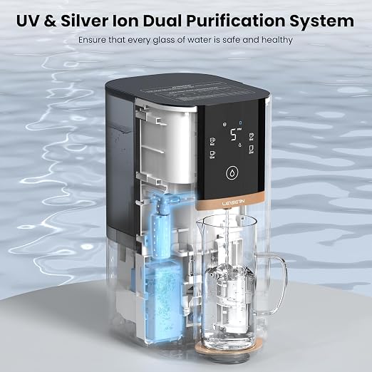 Countertop Reverse Osmosis Water Filter, 5 Stage RO Water Filtration System - Image 4