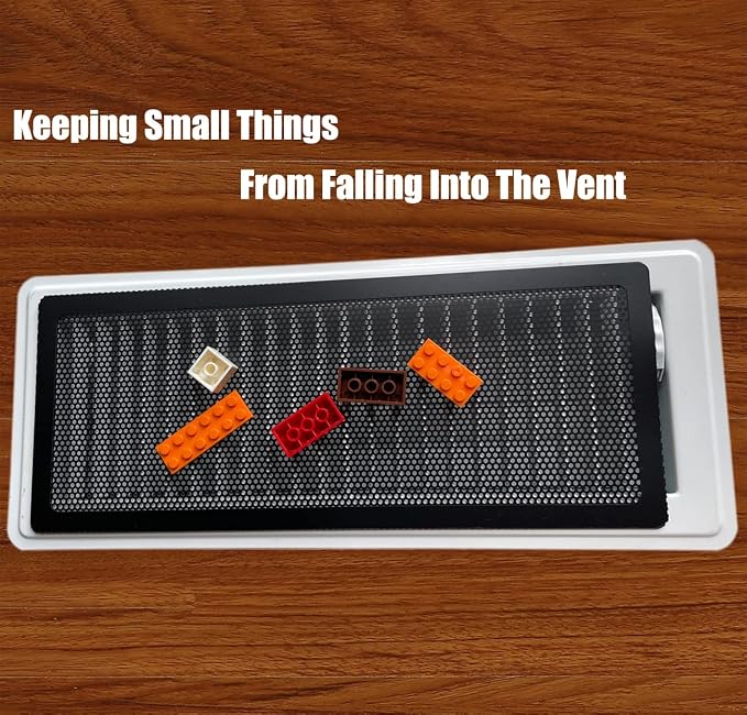 Floor Register Vent Cover- 4"x10" Magnetic Air Vent Screen Mesh Cover - Image 4