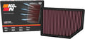 K&N High-Flow Original Lifetime Engine Air Filter: Increase Power: Premium by KNEngineeringInc