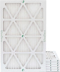 Glasfloss 16x30x1 MERV 10 Pleated Air Filters Box of 6. Actual Size: 15-5/8 x by Glasfloss