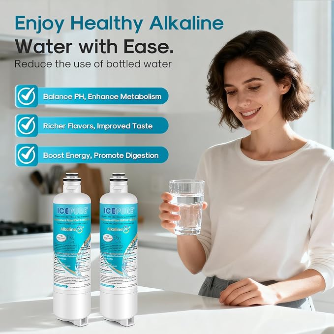 ICEPURE Alkaline BORPLFTR50 Refrigerator Water Filter Replacement - Image 9