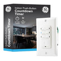 GE Push-Button in-Wall Countdown Timer Switch, No Neutral Wire Needed, Bathroom by Unknown