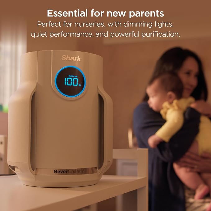 Shark Air Purifier for Home, NeverChange Compact Pro, for Bedroom, Home Office - Image 7