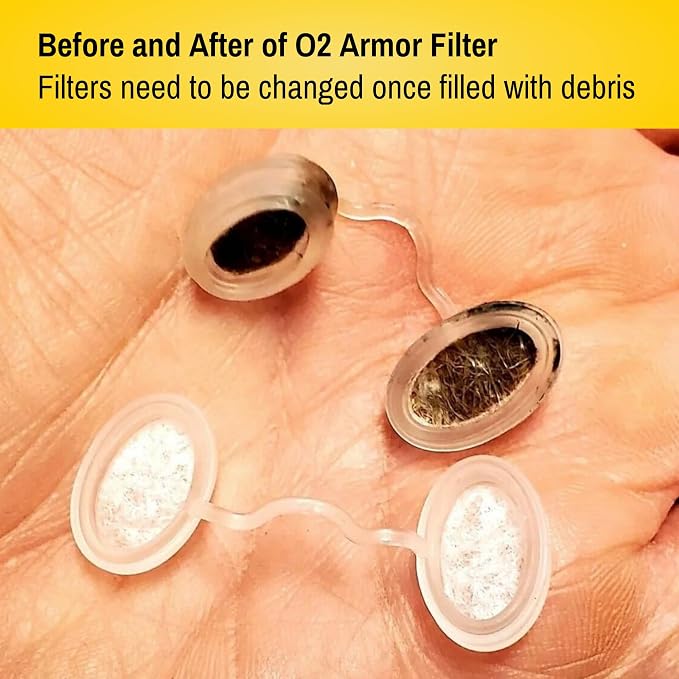O2 Armor Nose Filters for Welders & Allergies - Image 2