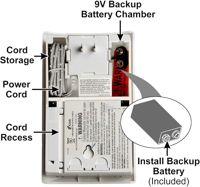 Kidde Carbon Monoxide Detector, Plug-In - Image 8