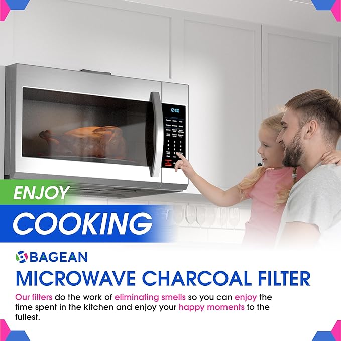 Microwave Charcoal Filter 11.15" x 6.10" - Image 6
