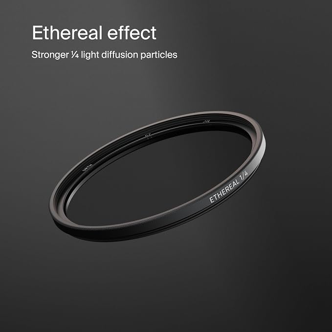 Urth 82mm Ethereal Black Mist ¼ Diffusion Lens Filter - Image 2
