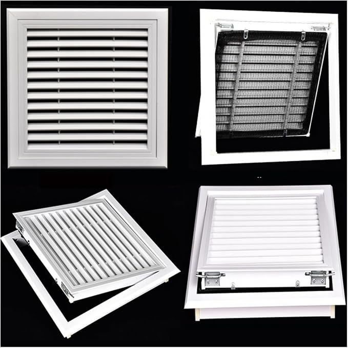 Removable Air Filter Grille Vent Cover Louvered Access Panel Grill 14"x22" Easy - Image 6