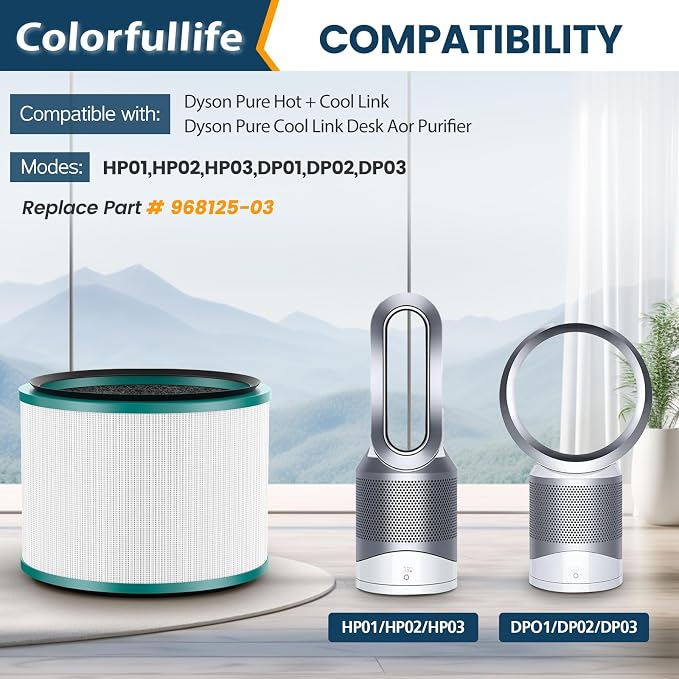 2 Pack Air Purifier Filter Replacements - Image 2