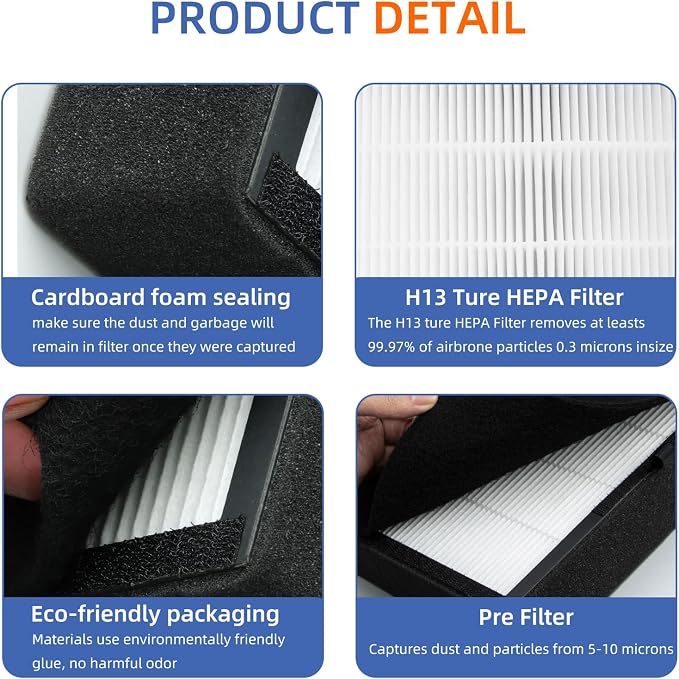 2 Pack 45i Replacement Filter for Alen Breathesmart Flex Bh400 45i Air Purifier - Image 4