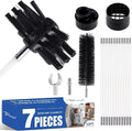 Bluesea 7 Pieces 12 Feet Dryer Vent Cleaner Kit, Reinforced Nylon Dryer Vent by Bluesea