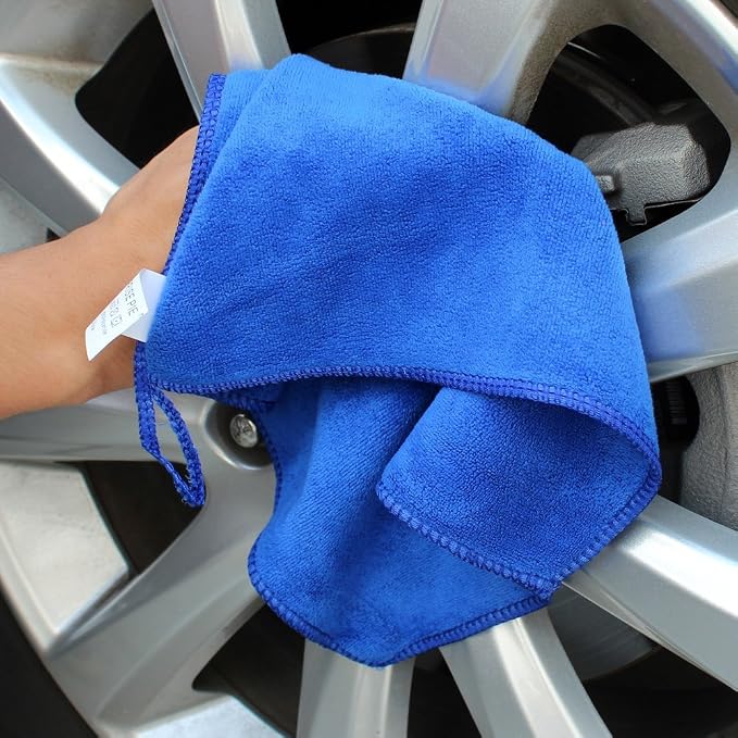Microfiber Cleaning Cloths Car Wash Drying Towel Rags Home Essential Cleaner - Image 8