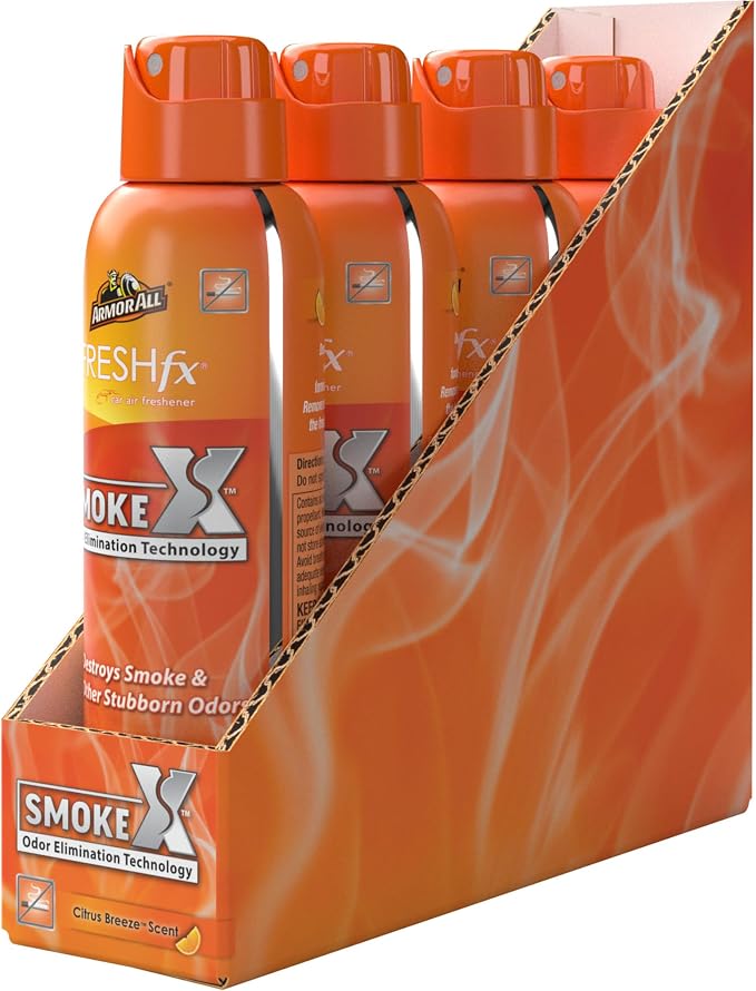 Armor All FRESHfx SmokeX Citrus Breeze Car Air Freshener Spray - Image 4