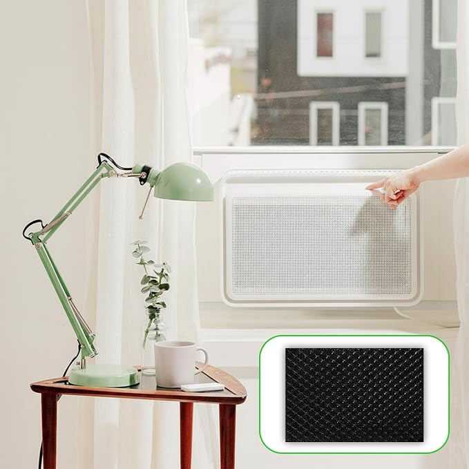 Glooglitter 8 pack Air Conditioner Activated Carbon Replacement Filters - Image 5