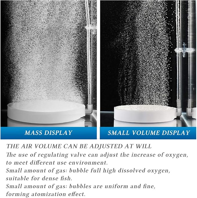 Quickun 4 Inch Nano White Air Stone Micro Bubble Ultra-High Dissolved Oxygen - Image 7