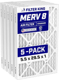 Filter King 5.5x29.5x1 Air Filter Dust & Allergy Control AC Furnace Filters by FilterKing