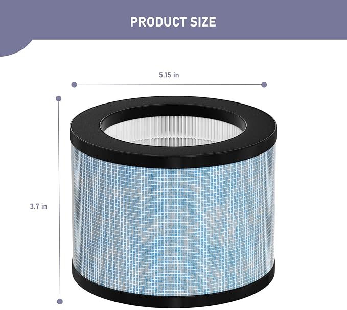 TZ-K1 DH-JH01 HEPA Replacement Filter Compatible - Image 5