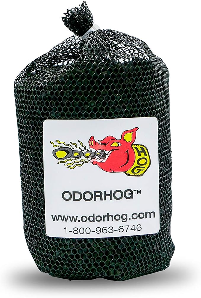 OdorHog Metal Cap Slip On Vent Stack Pipe Filter 4" Black ABS, Removes Outdoor - Image 2