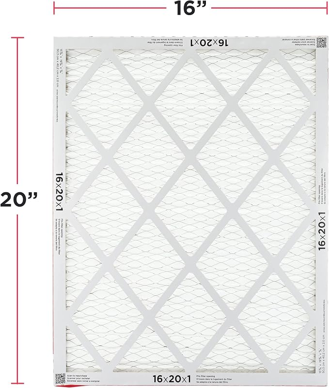 Frigidaire PureAir® 16x20x1 MERV 8 Allergen Electrostatic Pleated Air - Image 2