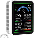 10 in 1 Indoor Air Quality Monitor, Air Tester, Portable Smartair Quality Tester by Unknown