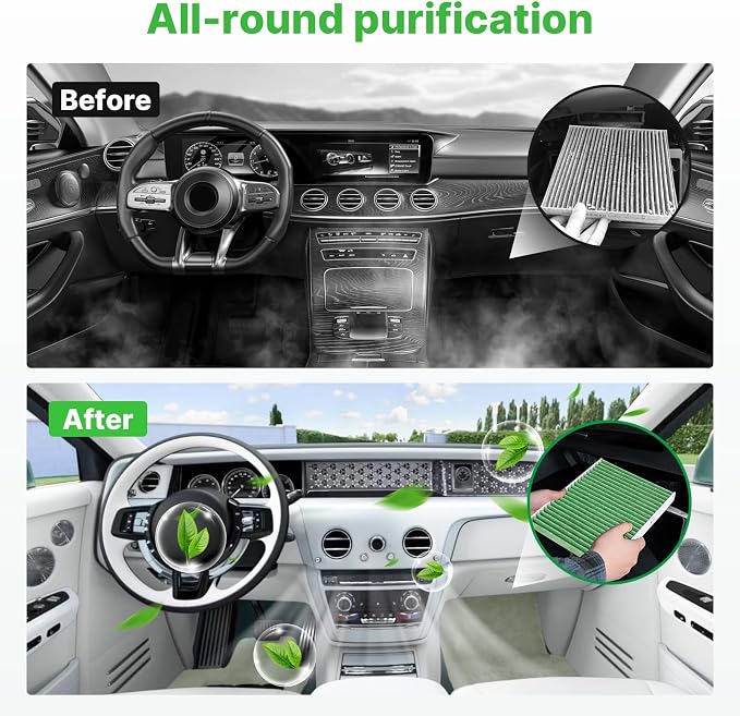Engine+Cabin Air Filters Fit for Infiniti QX50 2.0L 2019-2025, Infiniti QX55 - Image 4