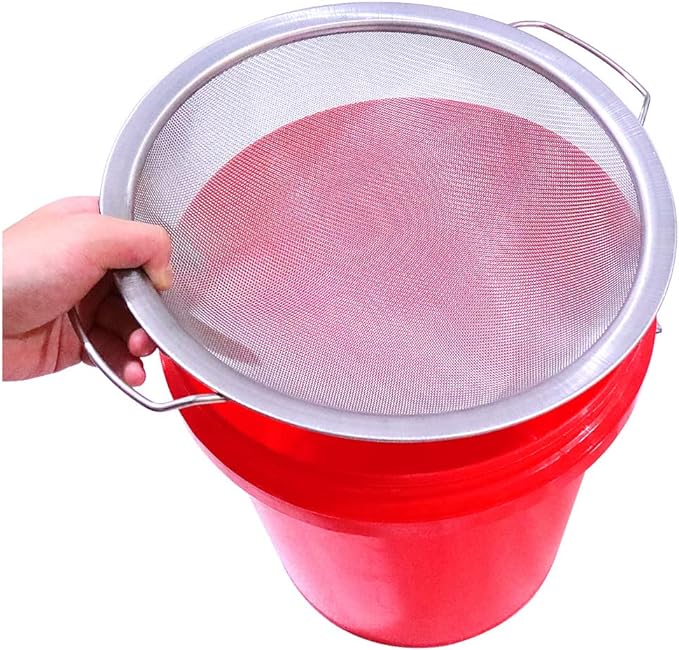 Fine Mesh Paint Strainer 60 Mesh Stainless Steel Paint Filter Emulsion Honey by ZHUITU
