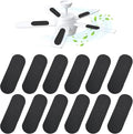 12 Pcs Ceiling Fan Filters for Blades, Activated Coconut Carbon Ceiling Fan by Unknown