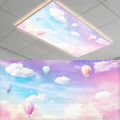 Fluorescent Light Covers-2 Pack 4 x 2 Feet Magnetic Ceiling Light Cover Room by BSFHH