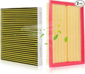 Engine & Cabin Air Filter Set for 2019-2021 Volkswagen Golf 1.4L, 2019-2021 by StaunchAuto