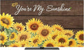 Spring Yellow Sunflower Indoor TV Cover, Elastic TV Screen Protector Rustic by Unknown
