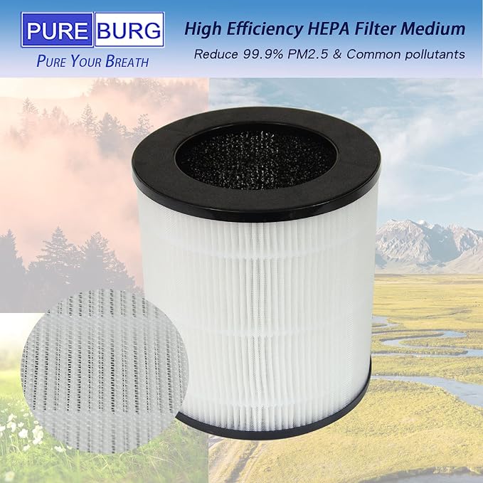 PUREBURG Replacement Filter Compatible - Image 6