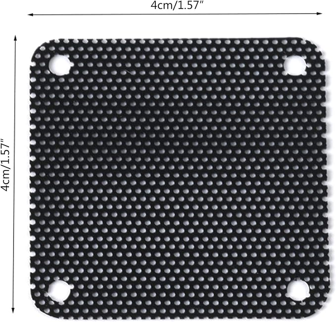 Frame Dust Filter for Computer Fan PC Fan Dust Filter Mesh PVC Computer Fan - Image 9