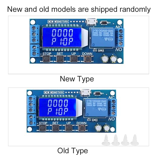 Delay Timer Relay Module, LCD programmable Cycle Switch - Image 7